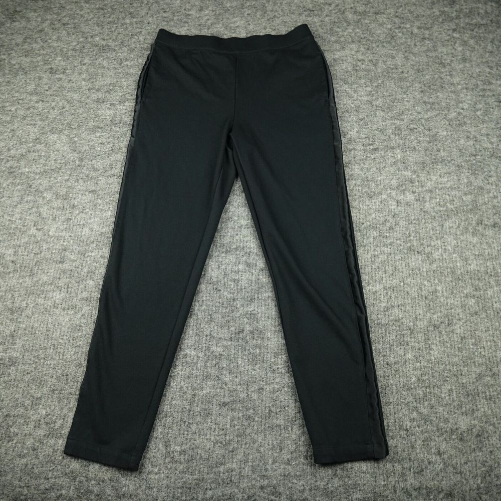 J Jason Wu Pants Womens 10 Blue Regular Tuxedo Pants Side Detail Pull On Ladies-